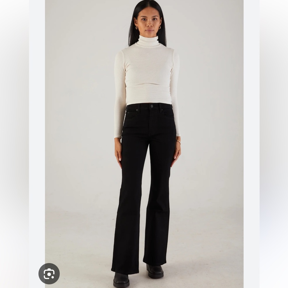 NWT SLVRLAKE Reese Jean in Jet Black